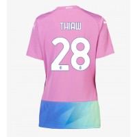 AC Milan Malick Thiaw #28 3rd trikot Frauen 2023-24 Kurzarm